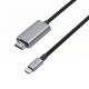 3. Tech-Protect UltraBoost USB-C auf HDMI 2.1 Kabel 200 cm 8K 60Hz - Grau