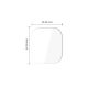 12. Tech-Protect Easy Set+ Panzerglas 2er-Pack für Apple Watch Ultra 1/2 49 mm – Klar