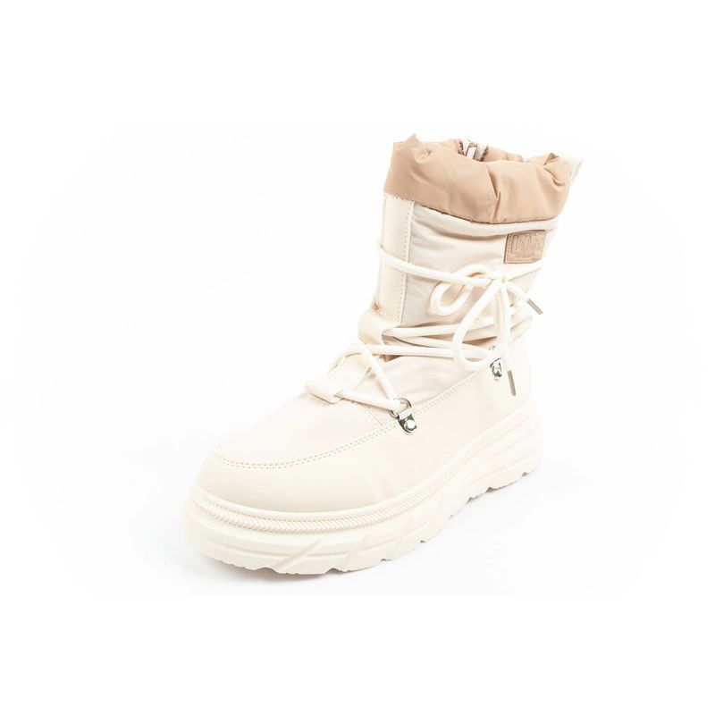 3. Lee Cooper Damen Winter-Wanderschuhe, isoliert, Beige und Creme