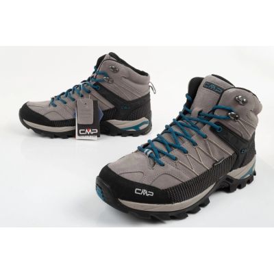 8. CMP Rigel Herren Trekkingschuhe, strapazierfähig, wasserdicht, grau