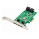 2. Dawicontrol PCI PCI-e DC-624e RAID R2 Karte 4-Kanal SATA 6G Einzelhandel