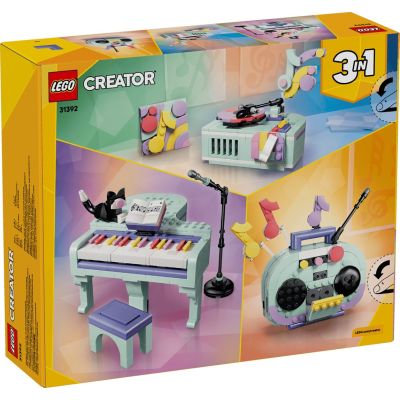 2. LEGO Creator 3-in-1 31392 – Dekoratives Klavier mit Katze
