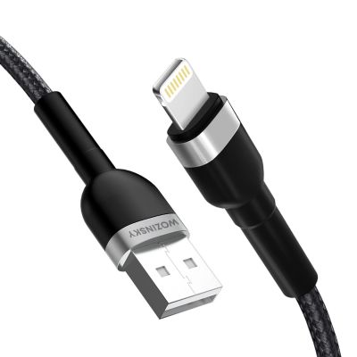 2. Wozinsky WNBAL2 USB-A / Lightning 2,4A Kabel 2 m - schwarz
