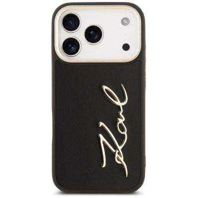 3. Karl Lagerfeld Karl Script Logo Case für iPhone 17 Pro - Schwarz