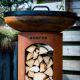 19. Bonfeu Bonbiza Offene rostige Gartenfeuerstelle 8002R