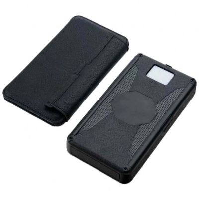POWERNEED Faltbares Solarpanel mit Powerbank PV 9W 20000mAh Li-Poly 2x USB 2A Schwarz ES20000B