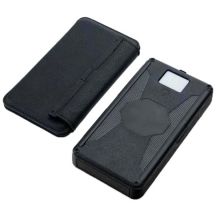 POWERNEED Faltbares Solarpanel mit Powerbank PV 9W 20000mAh Li-Poly 2x USB 2A Schwarz ES20000B