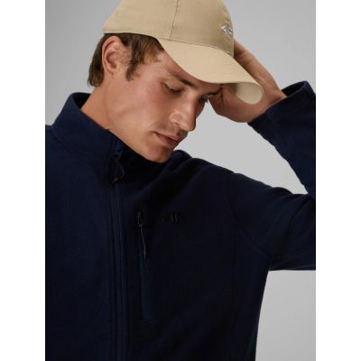 3. Herren-Fleecejacke mit Stehkragen, Größe 4F 4FRAW26TFLEM542-30S