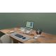 9. Logitech 920-012203 Tastatur und Maus inklusive, universell, kabellos (RF) + Bluetooth, QWERTZ-Tastatur, deutsches Graphit-Design