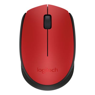 3. Logitech M171 Maus 910-004641 (optisch; 1000 DPI; rot)