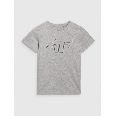 5. Normal bedrucktes Jungen-T-Shirt 4F 4FJRMM00TTSHM3255-25M