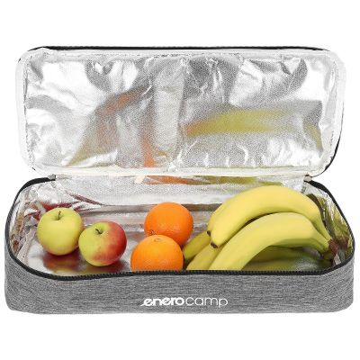 10. ENERO CAMP GRAUER RUCKSACK MIT WÄRMEISOLIERUNGSFACH