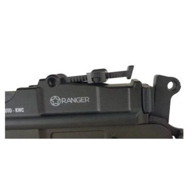 11. RANGER M712 Broomhandle FULL AUTO BLOWBACK Luftpistole, 4,5 BBs, 19 Schuss. KWC