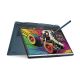 9. Lenovo Yoga 7 2-in-1 14AKP10 Ryzen AI 5 340 14,0" WUXGA Touch OLED 400 Nits glänzend 60 Hz 16 GB LPDDR5-6400 SSD512 Radeon 840M Grafikkarte 5,0 MP Kamera 70 Wh Windows 11 Tidal Teal