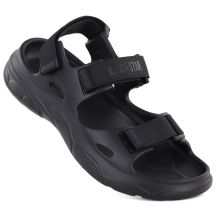 Big Star TT274A055 Schwarze Schaumstoff-Sandalen mit Klettverschluss