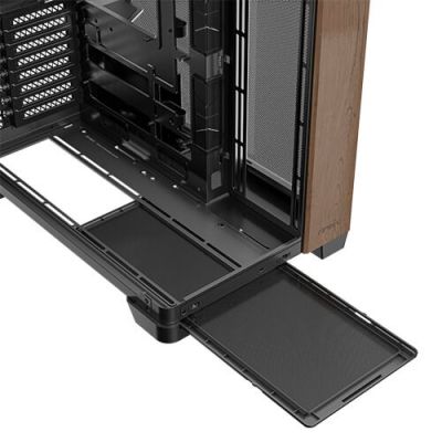 18. Antec C Curve Holz Full Tower Schwarz, Transparent, Holz