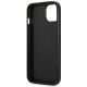 7. Guess GUHCP13SPSATLG iPhone 13 mini 5,4 "Silber / Silber Hardcase SaffianoTriangle Logo