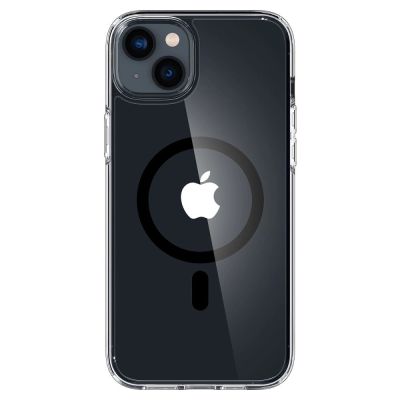 2. Spigen Ultra Hybrid Mag Case mit MagSafe für iPhone 14 Plus – Transparent und Schwarz
