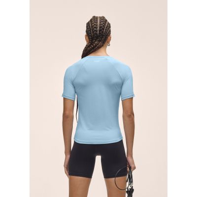 3. CASALL Essential Tee Damen-T-Shirt, blau