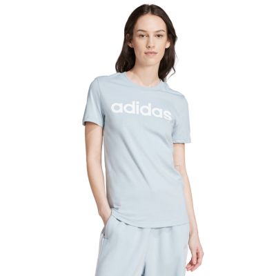 7. adidas Loungewear Essentials Slim Logo Tee W IY9188