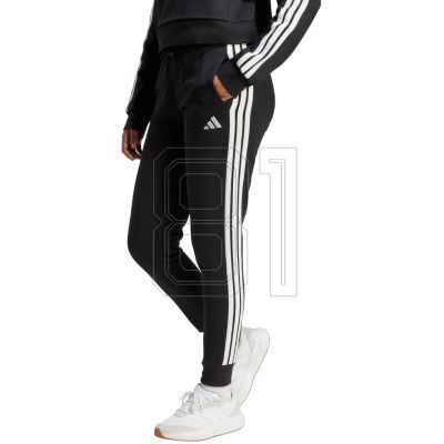 2. adidas Essentials 3-Streifen Fleece Slim W Hose JX2543