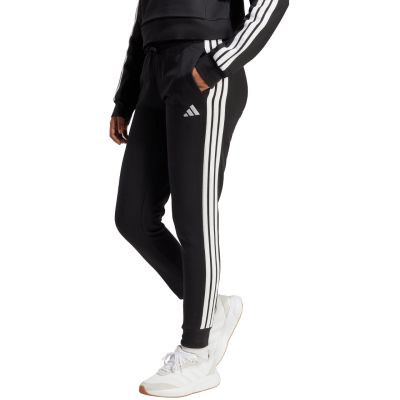 2. adidas Essentials 3-Streifen Fleece Slim W Hose JX2543