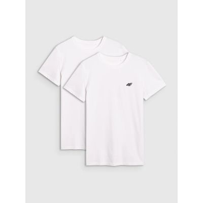 Slim-Fit Herren-T-Shirt (2er-Pack) Herren 4F 4FRMM00TTSHM3068-10S