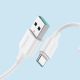3. Joyroom Long-Lasting Series A9 USB-A/USB-C 3A-Kabel 2 m – weiß