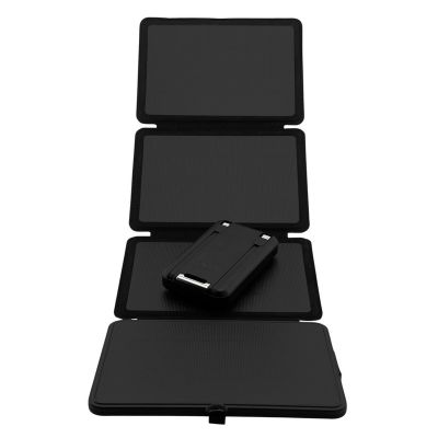 3. POWERNEED Solar-Powerbank mit abnehmbarem PV-Solarpanel, Kapazität 10000 mAh ES10000-4