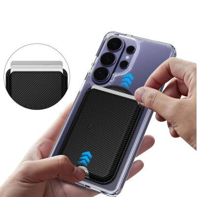 4. Tech-Protect CH02 MagWallet MagSafe magnetische Geldbörse für Telefon – Carbon