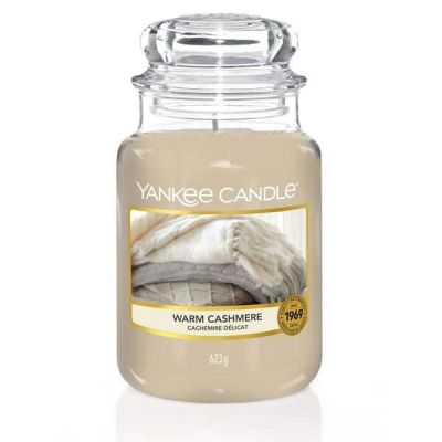2. Große Kerze WARM CASHMERE YANKEE