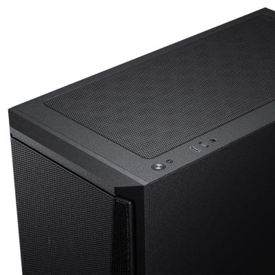 9. PHANTEKS Eclipse G370A PC-Gehäuse, Midi-Tower, SSI-EEB, RGB, Tempered Glass - inklusive 3x 120-mm-Lüfter, schwarz