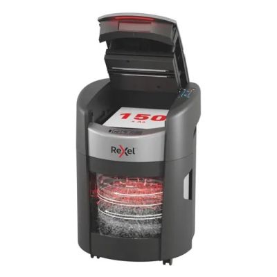 Rexel ShredMax AutoFeed+ 150X Aktenvernichter, P4, 150 Blatt, 15-Liter-Auffangbehälter