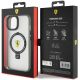 8. Ferrari FEHMP15SUSCAK iPhone 15 6,1" schwarz/schwarz Hardcase Ring Stand 2023 Collection MagSafe
