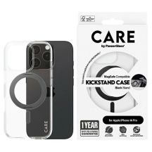 CARE by PanzerGlass Feature Kickstand Case iPhone 16 Pro 6,3" schwarz/schwarz MagSafe 1322