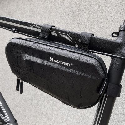 10. Wozinsky Fahrradrahmentasche 1,5L Schwarz (WBB10BK)