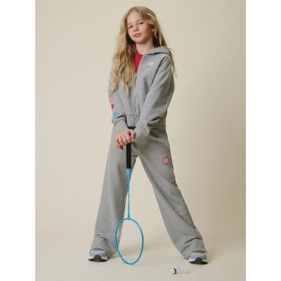 4. Mädchen-Sweathose mit weitem Bein 4F 4FJRSS26TTROF1870-25M