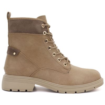 2. Damen gefütterte beige Stiefeletten M.Daszyński MR2501