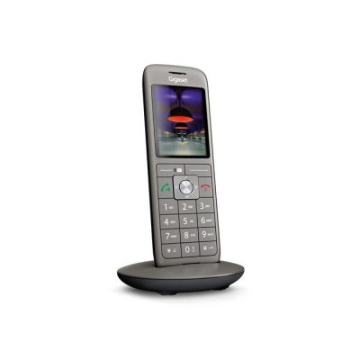 5. Gigaset CL660HX Analog-/DECT-Telefon, Anrufername und -identifikation, Anthrazit