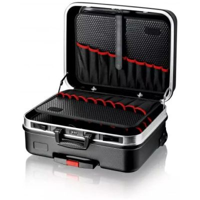 8. Knipex BIG Basic Move Werkzeugkasten Acrylnitril-Butadien-Styrol (ABS), Aluminium Schwarz