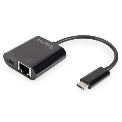 14. Digitus USB Typ-C™ Gigabit-Ethernet-Adapter mit Stromversorgung