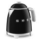 40. SMEG Mini-Wasserkocher 0,8L schwarz Schwarz (KLF05BLEU)