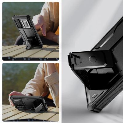 4. Tech-Protect Kevlar Cam+ Case für Samsung Galaxy A56 5G - Schwarz