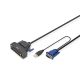 4. Digitus DS-72221-1GE Rackkonsole 48,3 cm (19") 1920 x 1080 px Schwarz 1 HE