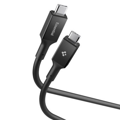 Spigen EB10020CC USB-C-Kabel 100 W 200 cm – Schwarz
