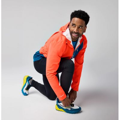 6. High Point Waterproof Jacket 2 Herren Laufjacke Orange