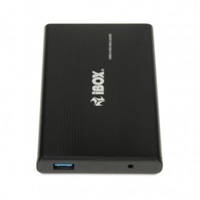 2. IBOX HD-02 Externes 2,5" USB 3.0 Gehäuse IEU3F02 (2,5"; USB 3.0; Aluminium; schwarz)