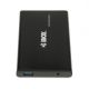 2. IBOX HD-02 Externes 2,5" USB 3.0 Gehäuse IEU3F02 (2,5"; USB 3.0; Aluminium; schwarz)