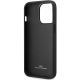 7. Hülle BMW BMHCP14L22RBDK iPhone 14 Pro 6.1" schwarz/schwarz Hardcase Leder Blue Dots