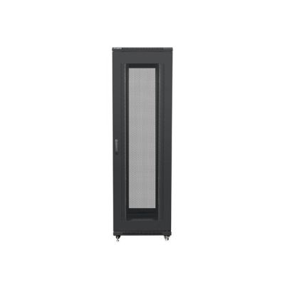 8. LANBERG Standregal 19" 42U 800x1000 SCHWARZ perforierte Türen